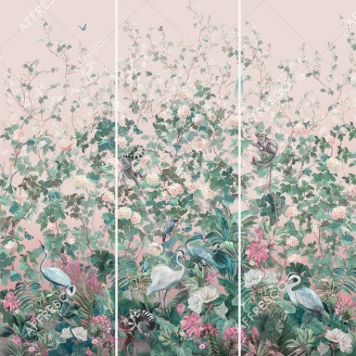 Панно Affresco Wallpaper Part 2 Paradise Garden AF960-COL2 2x2,01 м