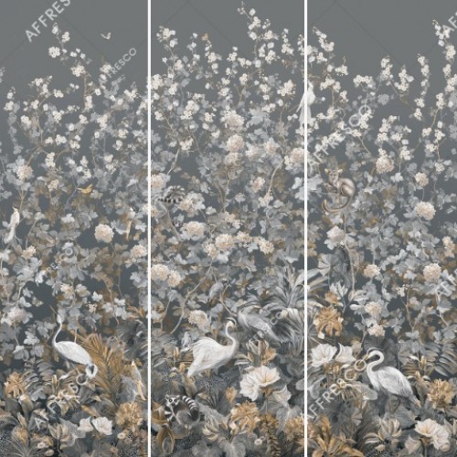 Панно Affresco Wallpaper Part 2 Paradise Garden AF960-COL4 2x2,01 м