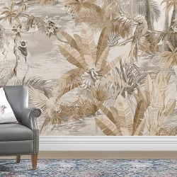 Панно Affresco Wallpaper Part 2 Wild Cats AF958-COL3 2x2,01 м