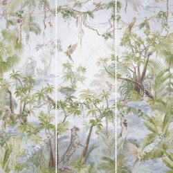 Панно Affresco Wallpaper Part 2 Wild Cats AF958-COL4 2x2,01 м