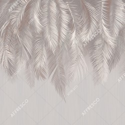 Панно Affresco Wallpaper Part 2 Palm Leaves AF952-COL1 2x2,68 м