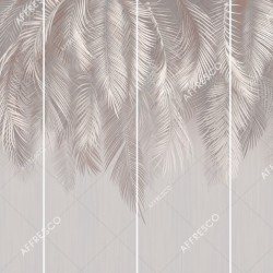 Панно Affresco Wallpaper Part 2 Palm Leaves AF952-COL1 2x2,68 м