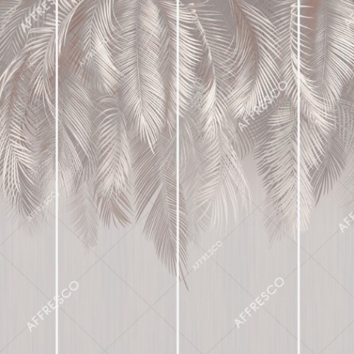 Панно Affresco Wallpaper Part 2 Palm Leaves AF952-COL1 2x2,68 м Панно Affresco Wallpaper Part 2 Palm Leaves AF952-COL1 2x2,68 м