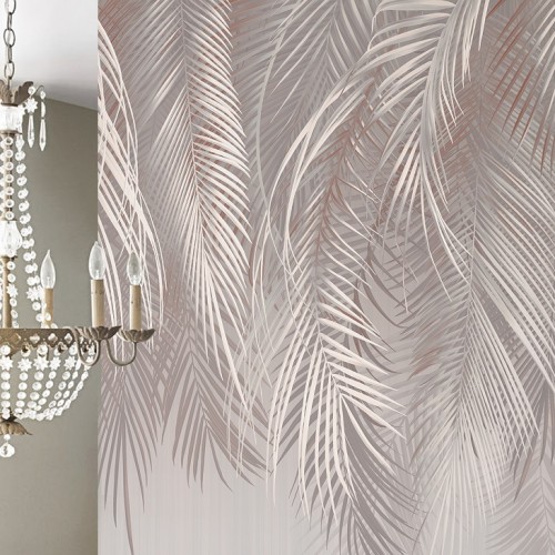 Панно Affresco Wallpaper Part 2 Palm Leaves AF952-COL1 2x2,68 м Панно Affresco Wallpaper Part 2 Palm Leaves AF952-COL1 2x2,68 м