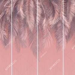Панно Affresco Wallpaper Part 2 Palm Leaves AF952-COL2 2x2,68 м