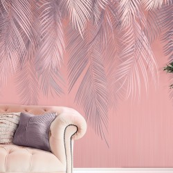 Панно Affresco Wallpaper Part 2 Palm Leaves AF952-COL2 2x2,68 м
