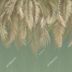 Панно Affresco Wallpaper Part 2 Palm Leaves AF952-COL3 2x2,68 м