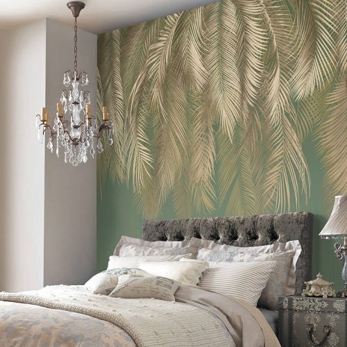 Панно Affresco Wallpaper Part 2 Palm Leaves AF952-COL3 2x2,68 м