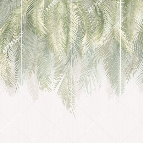 Панно Affresco Wallpaper Part 2 Palm Leaves AF952-COL4 2x2,68 м Панно Affresco Wallpaper Part 2 Palm Leaves AF952-COL4 2x2,68 м