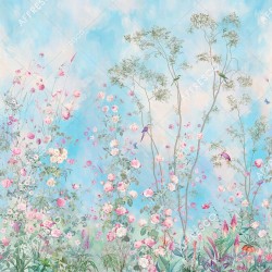Панно Affresco Wallpaper Part 2 Rosarium AF955-COL2 2x2,01 м