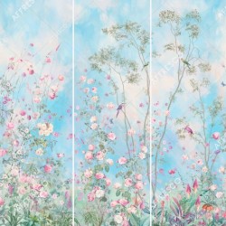 Панно Affresco Wallpaper Part 2 Rosarium AF955-COL2 2x2,01 м