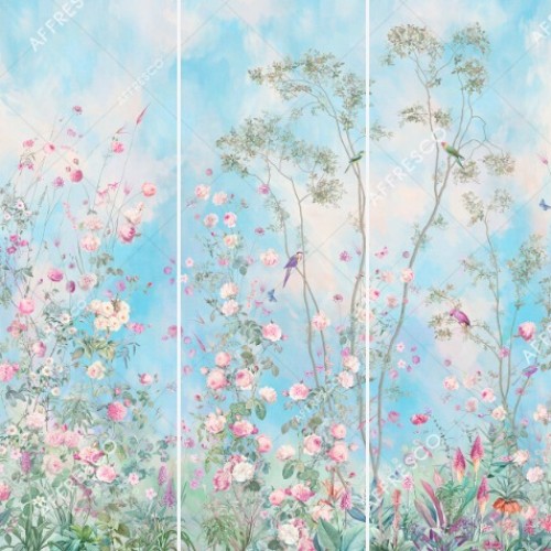 Панно Affresco Wallpaper Part 2 Rosarium AF955-COL2 2x2,01 м