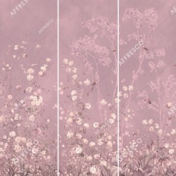 Панно Affresco Wallpaper Part 2 Rosarium AF955-COL3 2x2,01 м, панно из нескольких рулонов
