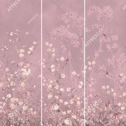Панно Affresco Wallpaper Part 2 Rosarium AF955-COL3 2x2,01 м