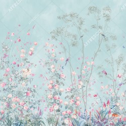Панно Affresco Wallpaper Part 2 Rosarium AF955-COL6 2x2,01 м