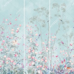 Панно Affresco Wallpaper Part 2 Rosarium AF955-COL6 2x2,01 м