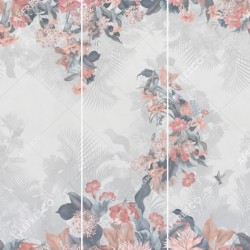 Панно Affresco Wallpaper Part 2 Paradise Bird AF962-COL1 2x2,01 м