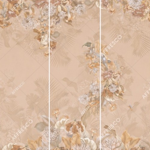 Панно Affresco Wallpaper Part 2 Paradise Bird AF962-COL3 2x2,01 м