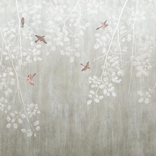 Панно Affresco Wallpaper Part 2 Rowan Branches JK43-COL1 2x2,68 м
