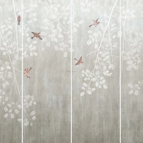 Панно Affresco Wallpaper Part 2 Rowan Branches JK43-COL1 2x2,68 м