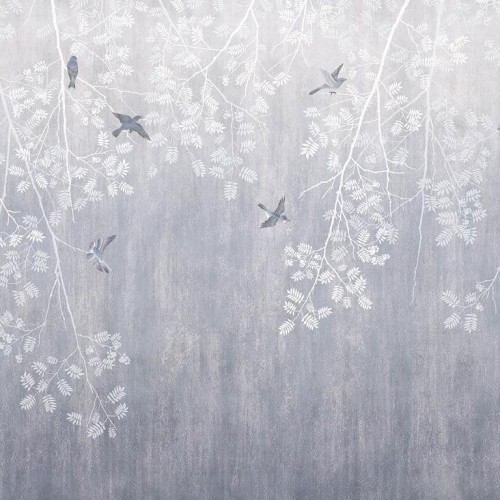 Панно Affresco Wallpaper Part 2 Rowan Branches JK43-COL3 2x2,68 м
