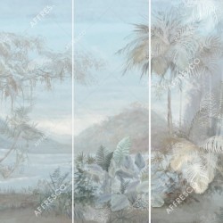 Панно Affresco Wallpaper Part 2 Island AB128-COL1 2x4,69 м, панно из нескольких рулонов