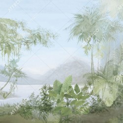 Панно Affresco Wallpaper Part 2 Island AB128-COL5 2x4,69 м