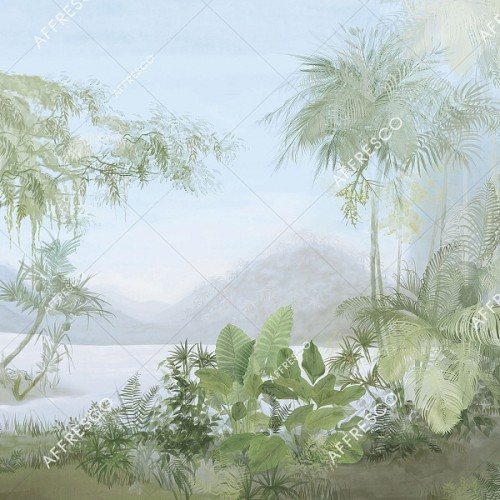Панно Affresco Wallpaper Part 2 Island AB128-COL5 2x4,69 м
