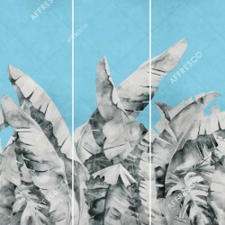 Панно Affresco Wallpaper Part 2 Large Palm Foliage AB131-COL2 2x2,01 м