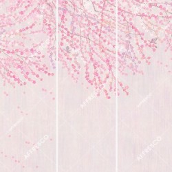 Панно Affresco Wallpaper Part 2 Bloom AB139-COL1 2x6,03 м, панно из нескольких рулонов