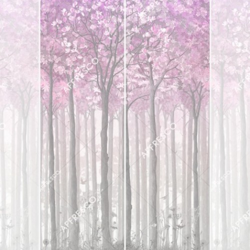 Панно Affresco Wallpaper Part 2 In the Forest AB141-COL1 2x1,34 м