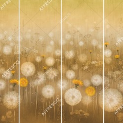 Панно Affresco Wallpaper Part 2 Dandelion AB144-COL1 2x2,68 м