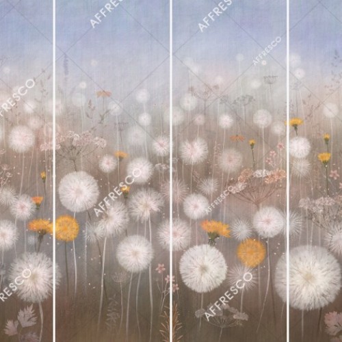 Панно Affresco Wallpaper Part 2 Dandelion AB144-COL4 2x2,68 м