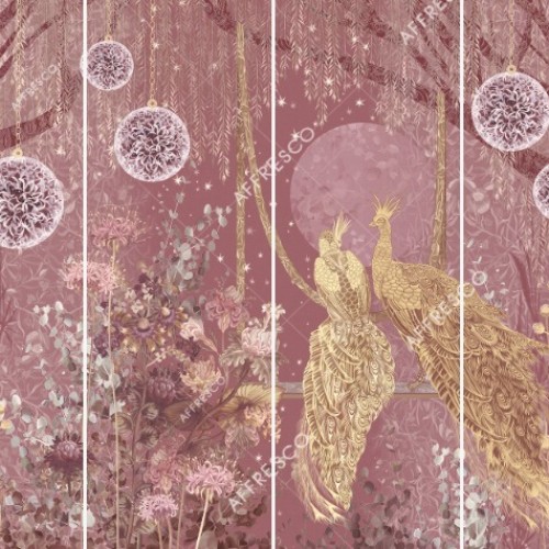 Панно Affresco Wallpaper Part 2 Love Story AB138-COL3 2x2,68 м