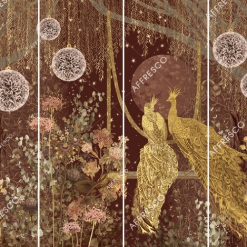Панно Affresco Wallpaper Part 2 Love Story AB138-COL5 2x2,68 м