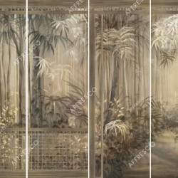 Панно Affresco Wallpaper Part 2 Jungle AB118-COL1 2x2,68 м, панно из нескольких рулонов