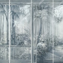 Панно Affresco Wallpaper Part 2 Jungle AB118-COL2 2x2,68 м, панно из нескольких рулонов