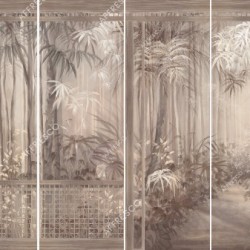 Панно Affresco Wallpaper Part 2 Jungle AB118-COL3 2x2,68 м, панно из нескольких рулонов