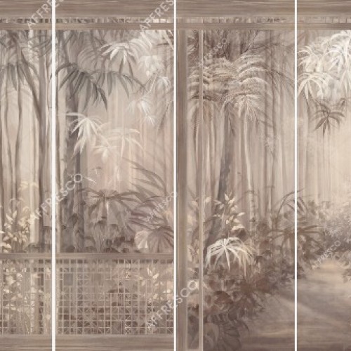 Панно Affresco Wallpaper Part 2 Jungle AB118-COL3 2x2,68 м