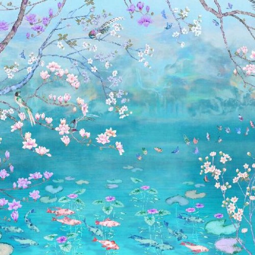 Панно Affresco Wallpaper Part 2 Chinese Motif AB121-COL2 2x4,02 м