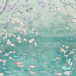 Панно Affresco Wallpaper Part 2 Chinese Motif AB121-COL3 2x4,02 м