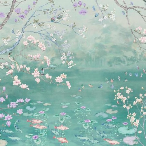 Панно Affresco Wallpaper Part 2 Chinese Motif AB121-COL3 2x4,02 м
