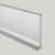 Плинтус алюминиевый Profilpas 90/6SSF сатинированный серебро 78105 сапожок 60x10