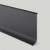 Плинтус алюминиевый крашеный Profilpas 90/6SF черный ST матовый 78099 сапожок 60x10