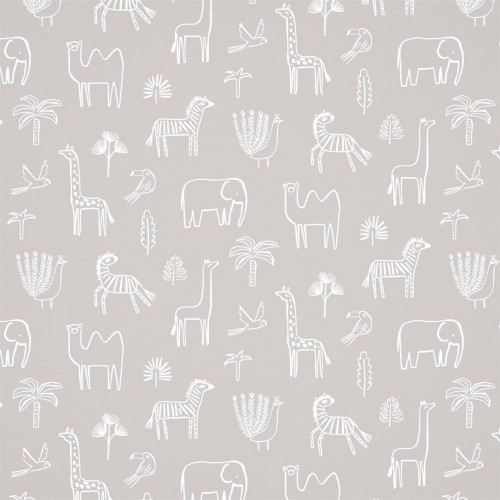 Обои Harlequin Book of Little Treasures Funky Jungle Stone 112629