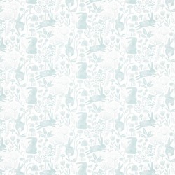 Обои Harlequin Book of Little Treasures Into The Meadow Duck Egg 112631