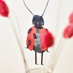 Обои Harlequin Book of Little Treasures Garden Friends Poppy 112635