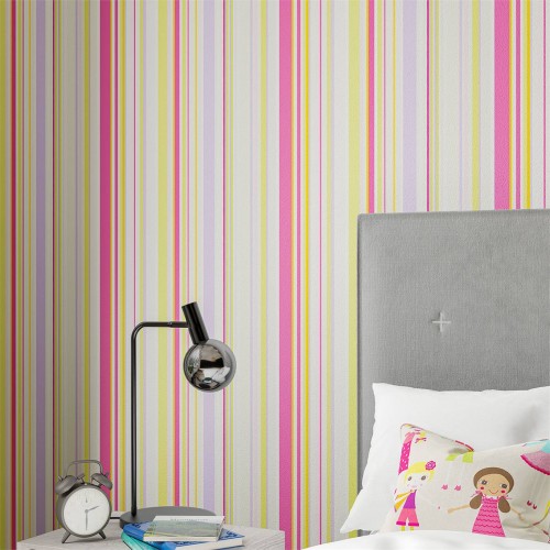 Обои Harlequin Book of Little Treasures Rush Fuchsia Apple Lilac and Neutrals 112658