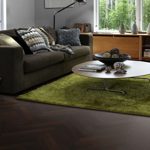 Инженерная доска Kahrs Студио Дуб AB копченый под маслом Smoked Oak AB oiled HB 111PABEKFCKE050 Calm венгерская елка 490×70×11