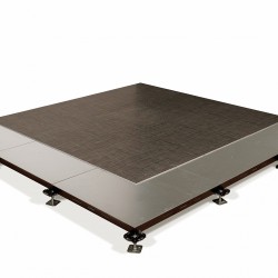 Виниловый пол Design Floors клеевой Matrix Weaves 8853 500х500х5 мм, укладка на фальш-пол